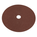 Sealey WSD740 175mm Fibre Backed Disc 40Grit - Pack of 25