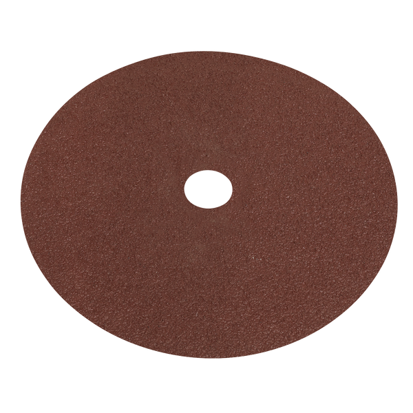 Sealey WSD740 175mm Fibre Backed Disc 40Grit - Pack of 25