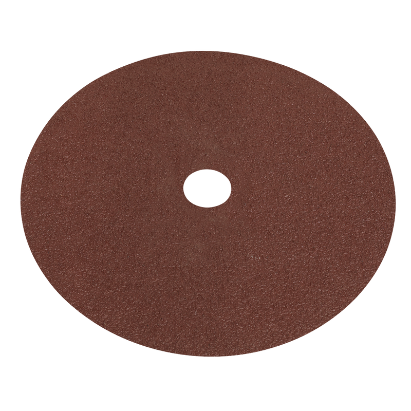 Sealey WSD740 175mm Fibre Backed Disc 40Grit - Pack of 25