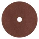 Sealey WSD740 175mm Fibre Backed Disc 40Grit - Pack of 25