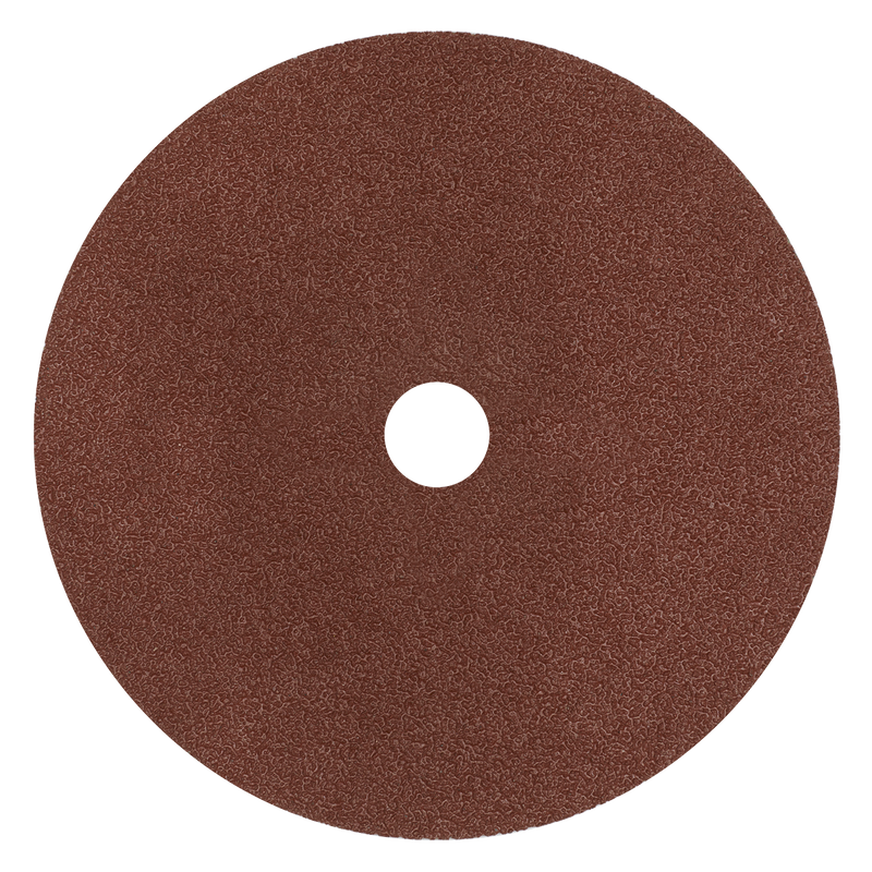 Sealey WSD740 175mm Fibre Backed Disc 40Grit - Pack of 25