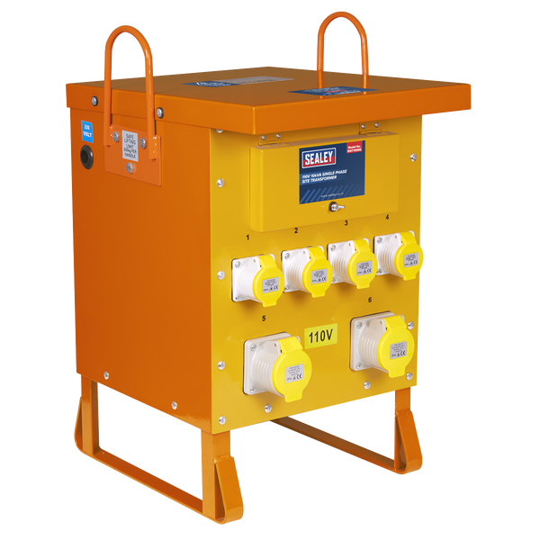 Sealey WST10000 110V 10kVA Single Phase Site Transformer