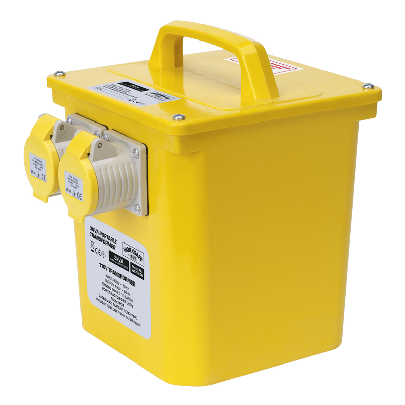 Sealey WST3000 3000VA Portable Transformer