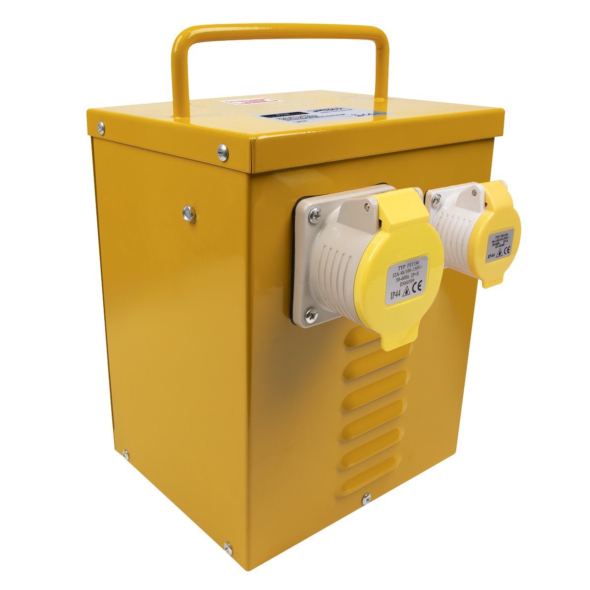Sealey WST5000MV/2 5kVA Portable Vented Transformer 16/32A Outlets