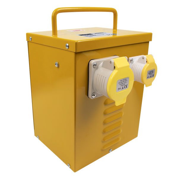 Sealey WST5000MV/2 5kVA Portable Vented Transformer 16/32A Outlets