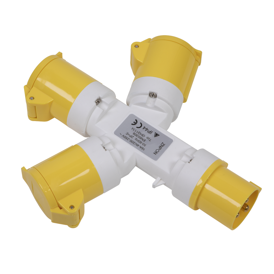 Sealey WSTWA 110V 3-Way Splitter