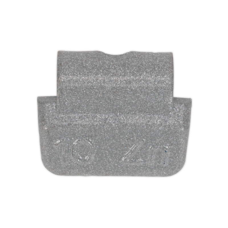 Sealey WWAH10 10g Wheel Weights Hammer-On Plastic Coated Zinc - Alloy Wheels - Pack of 100