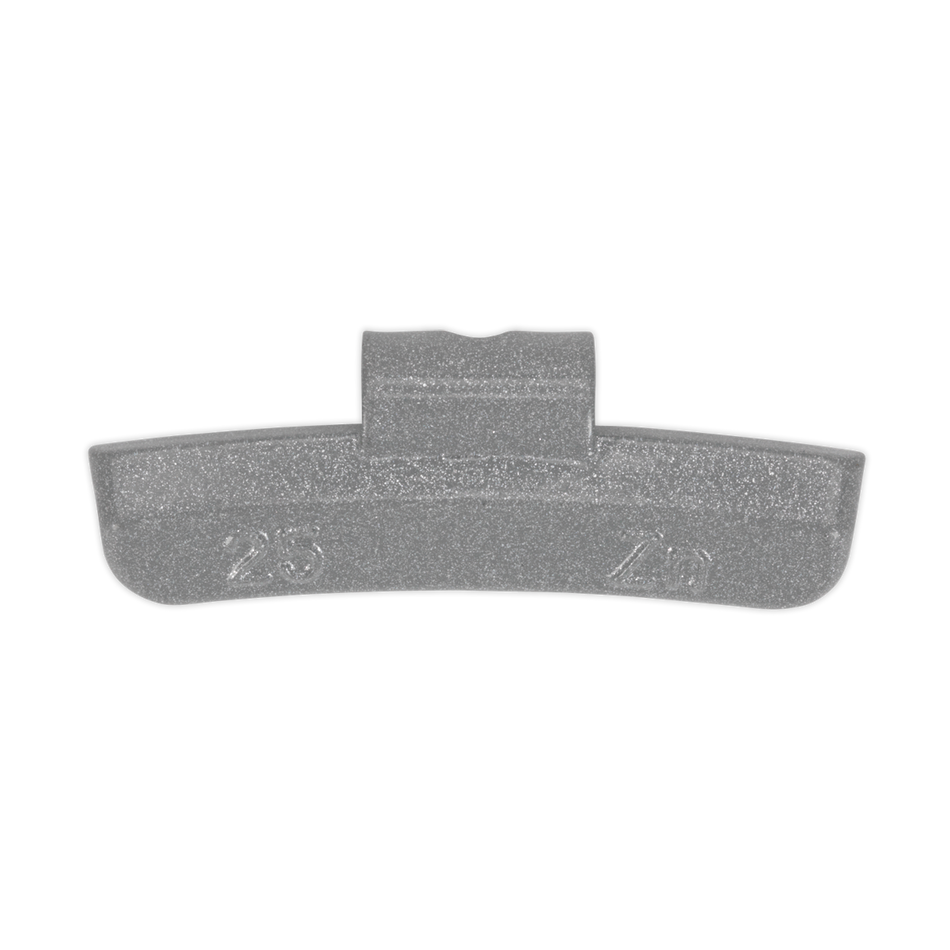 Sealey WWAH25 25g Wheel Weights Hammer-On Plastic Coated Zinc - Alloy Wheels - Pack of 100