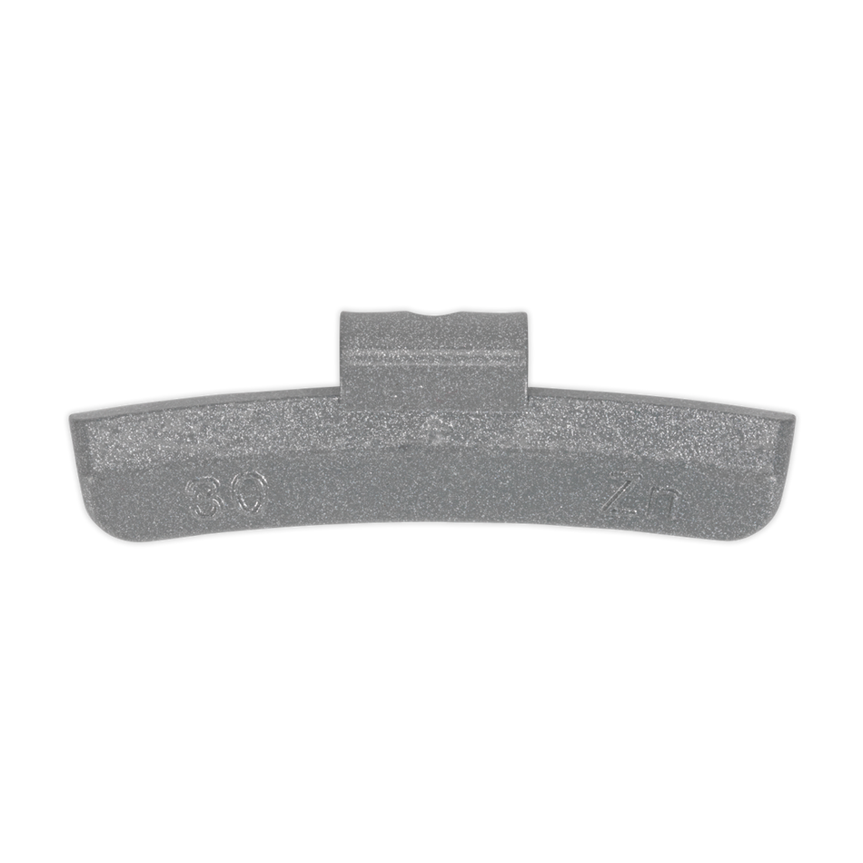 Sealey WWAH30 30g Wheel Weights Hammer-On Plastic Coated Zinc - Alloy Wheels - Pack of 100