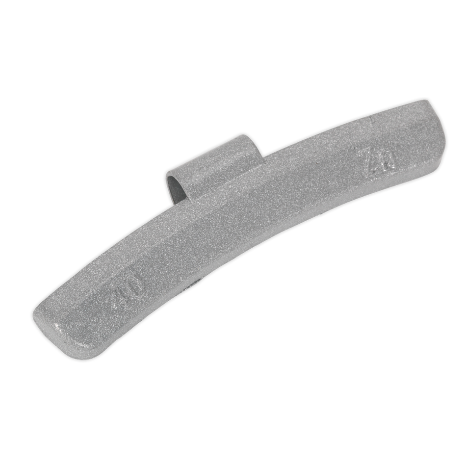 Sealey WWAH40 40g Wheel Weights Hammer-On Plastic Coated Zinc - Alloy Wheels - Pack of 50