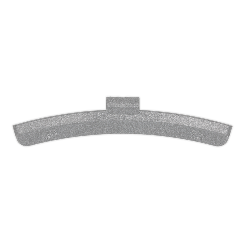 Sealey WWAH50 50g Wheel Weights Hammer-On Plastic Coated Zinc - Alloy Wheels - Pack of 50