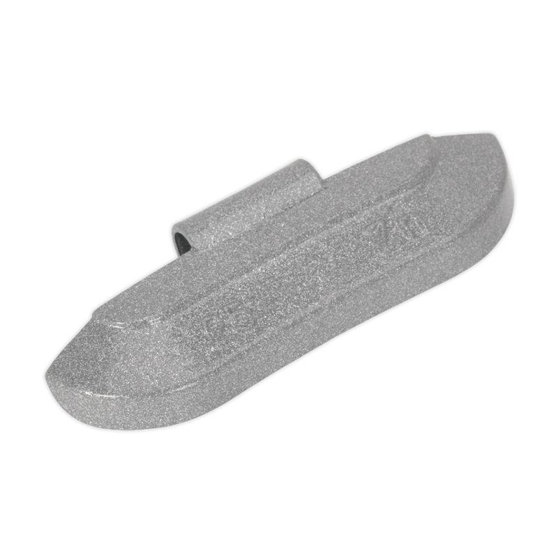 Sealey WWSH25 25g Wheel Weights Hammer-On Zinc for Steel Wheels - Pack of 100