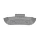 Sealey WWSH25 25g Wheel Weights Hammer-On Zinc for Steel Wheels - Pack of 100