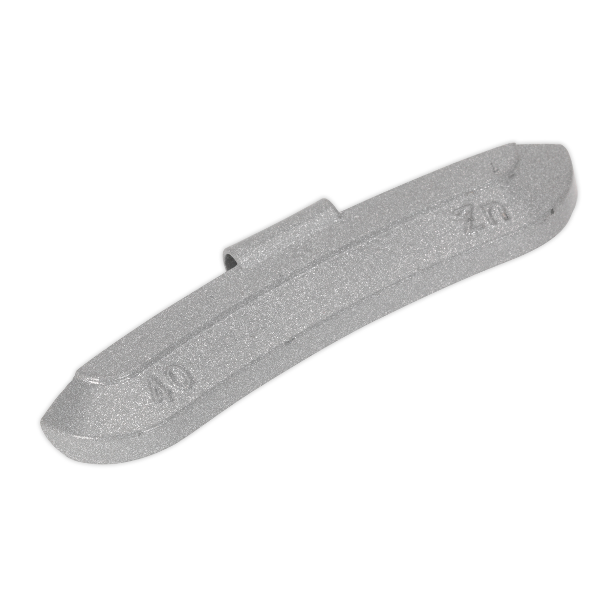 Sealey WWSH40 40g Wheel Weights Hammer-On Zinc for Steel Wheels - Pack of 50