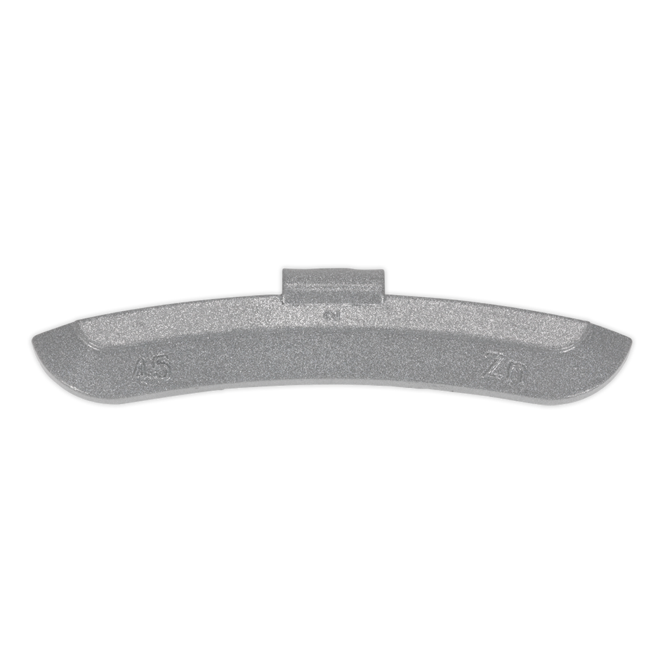 Sealey WWSH45 45g Wheel Weights Hammer-On Zinc for Steel Wheels - Pack of 50