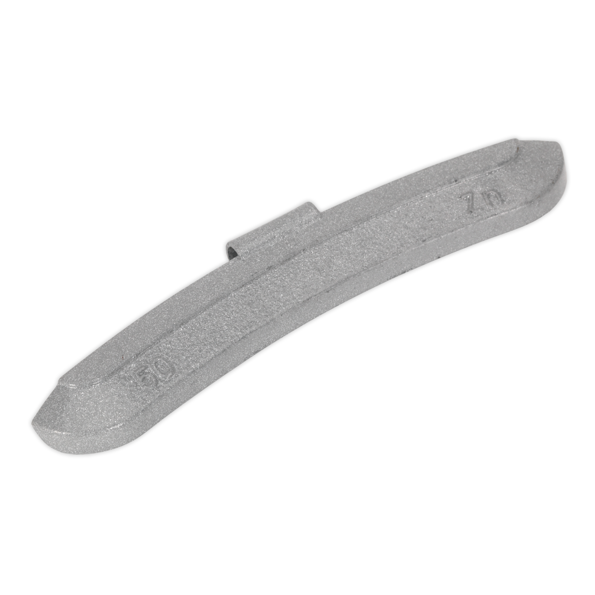 Sealey WWSH50 50g Wheel Weights Hammer-On Zinc for Steel Wheels - Pack of 50