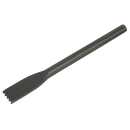 Sealey X1CC 30 x 290mm Scutch Comb Chisel - SDS MAX