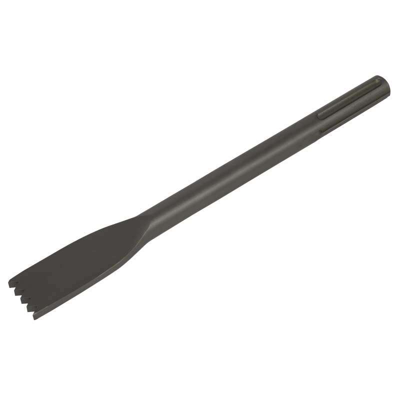 Sealey X1CC 30 x 290mm Scutch Comb Chisel - SDS MAX