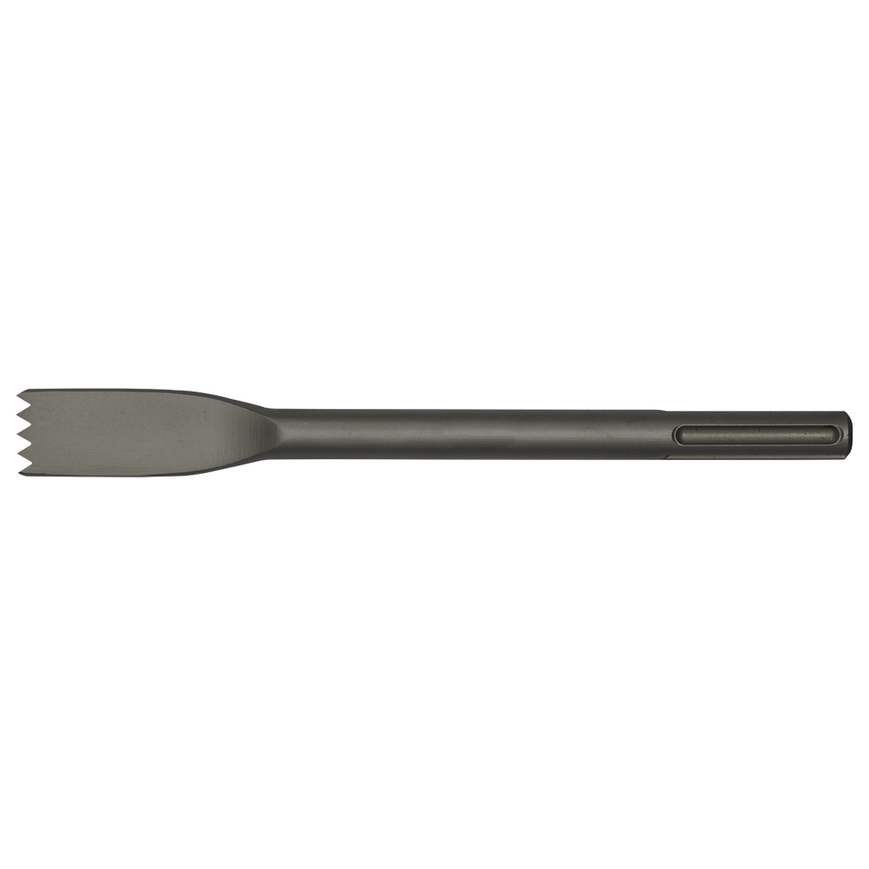 Sealey X1CC 30 x 290mm Scutch Comb Chisel - SDS MAX