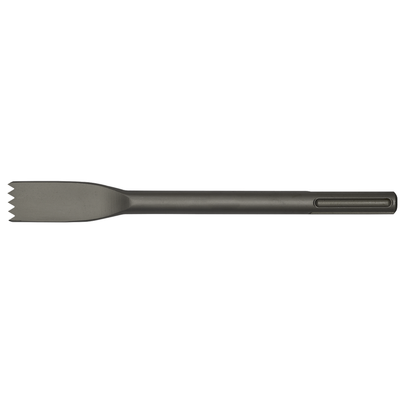 Sealey X1CC 30 x 290mm Scutch Comb Chisel - SDS MAX