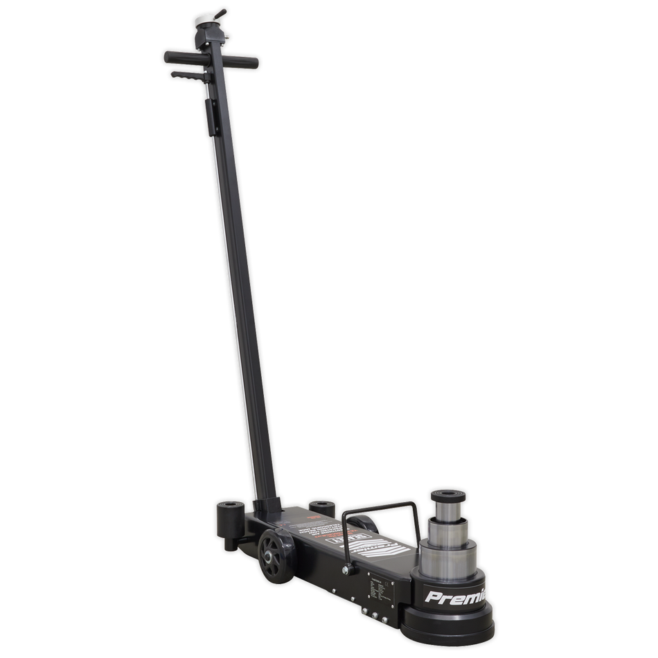 Sealey YAJ10-40LELR 10-40tonne Air Operated Low Entry/Long Reach Telescopic Jack