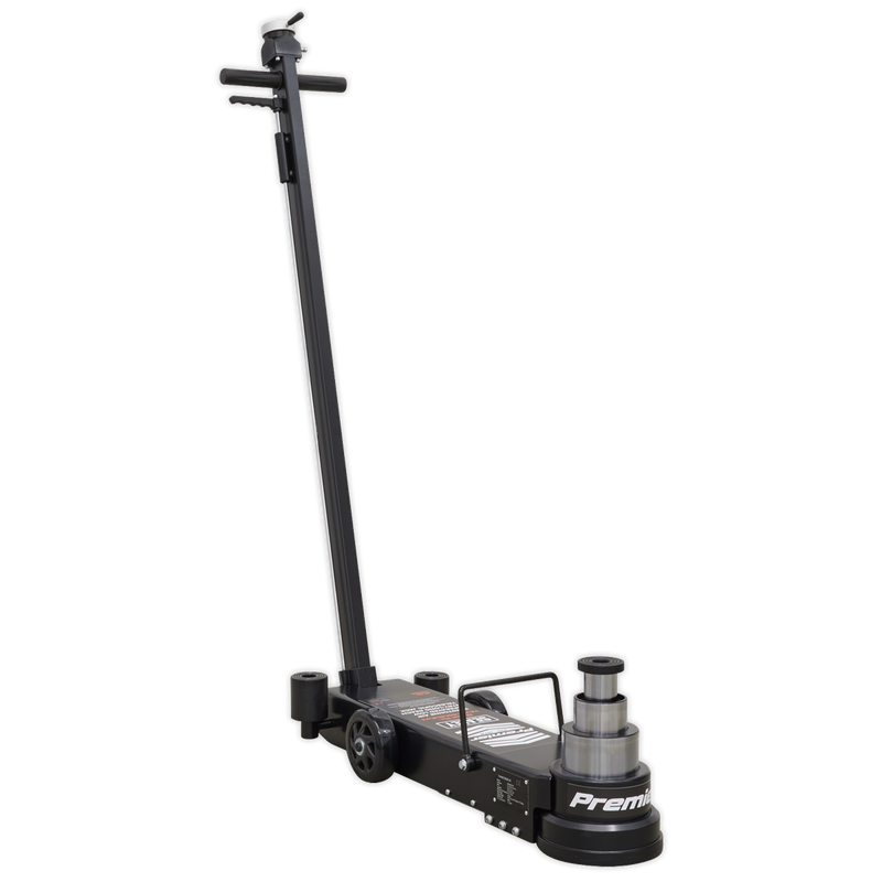 Sealey YAJ10-40LELR 10-40tonne Air Operated Low Entry/Long Reach Telescopic Jack