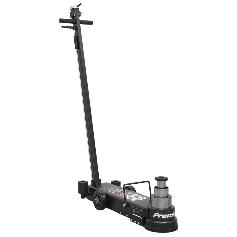 Sealey YAJ10-40LELR 10-40tonne Air Operated Low Entry/Long Reach Telescopic Jack