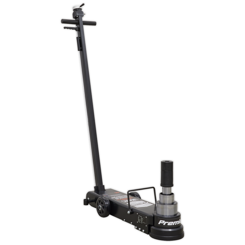 Sealey YAJ10-40LELR 10-40tonne Air Operated Low Entry/Long Reach Telescopic Jack
