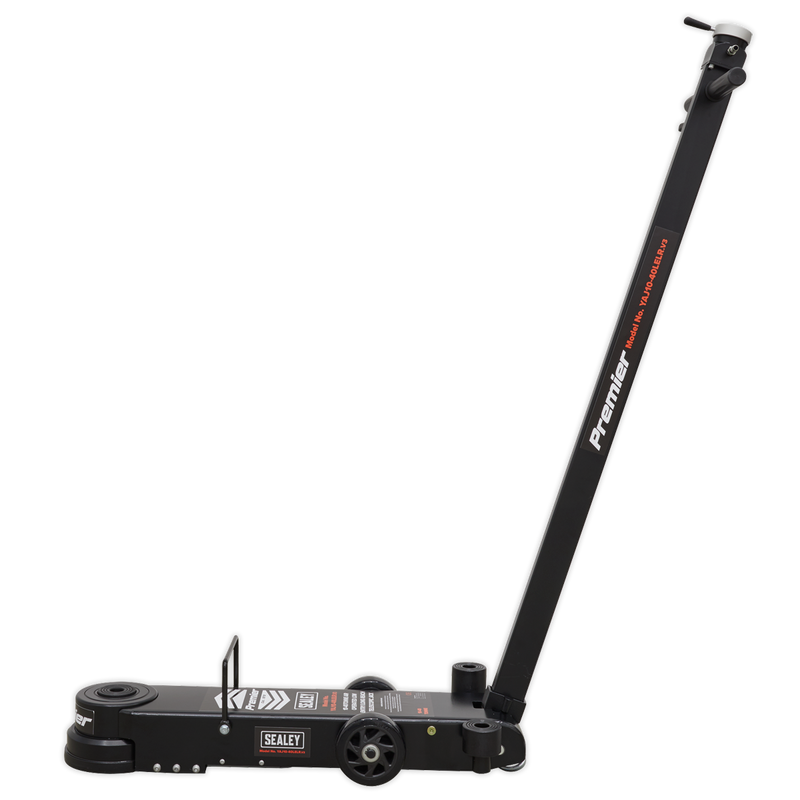 Sealey YAJ10-40LELR 10-40tonne Air Operated Low Entry/Long Reach Telescopic Jack
