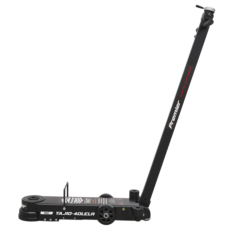 Sealey YAJ10-40LELR 10-40tonne Air Operated Low Entry/Long Reach Telescopic Jack
