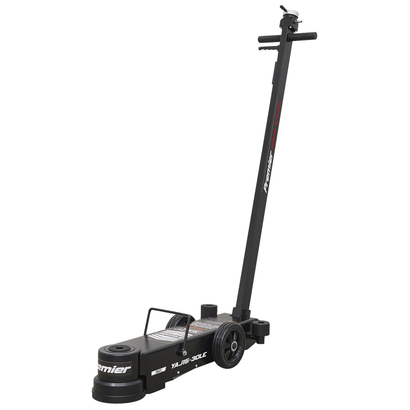 Sealey YAJ15-30LE 15-30tonne Air Operated Long Reach/Low Entry Telescopic Jack