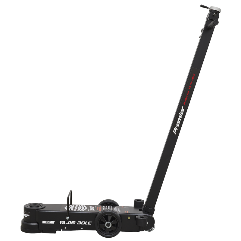 Sealey YAJ15-30LE 15-30tonne Air Operated Long Reach/Low Entry Telescopic Jack