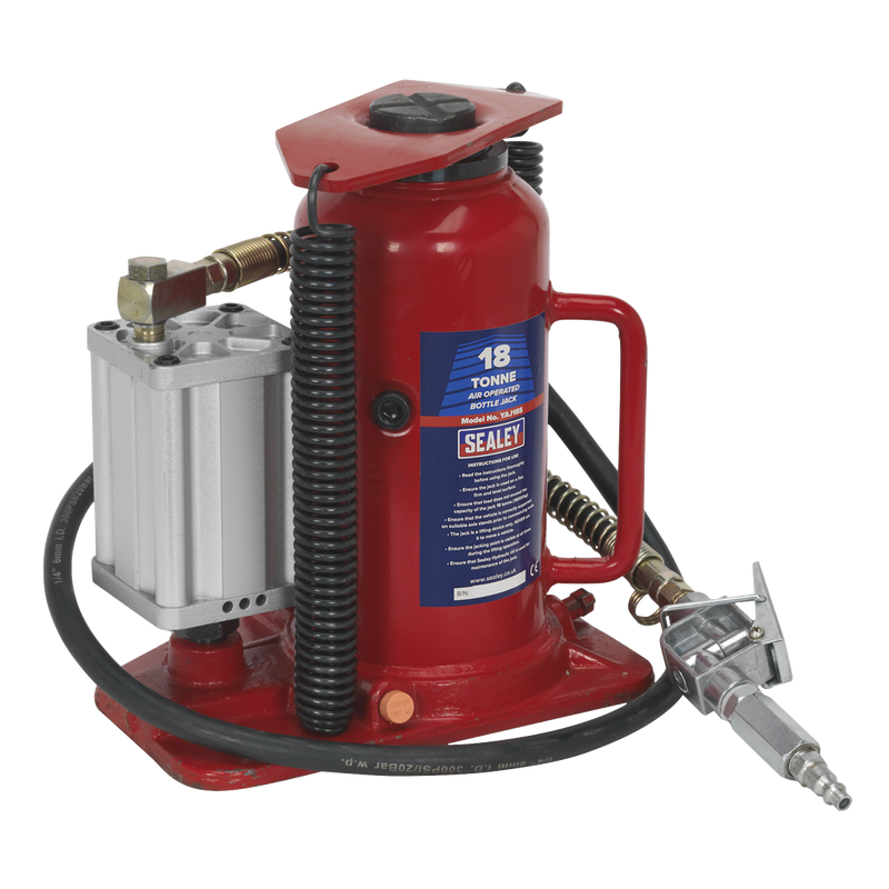 Sealey YAJ18S 18tonne Air Operated Bottle Jack