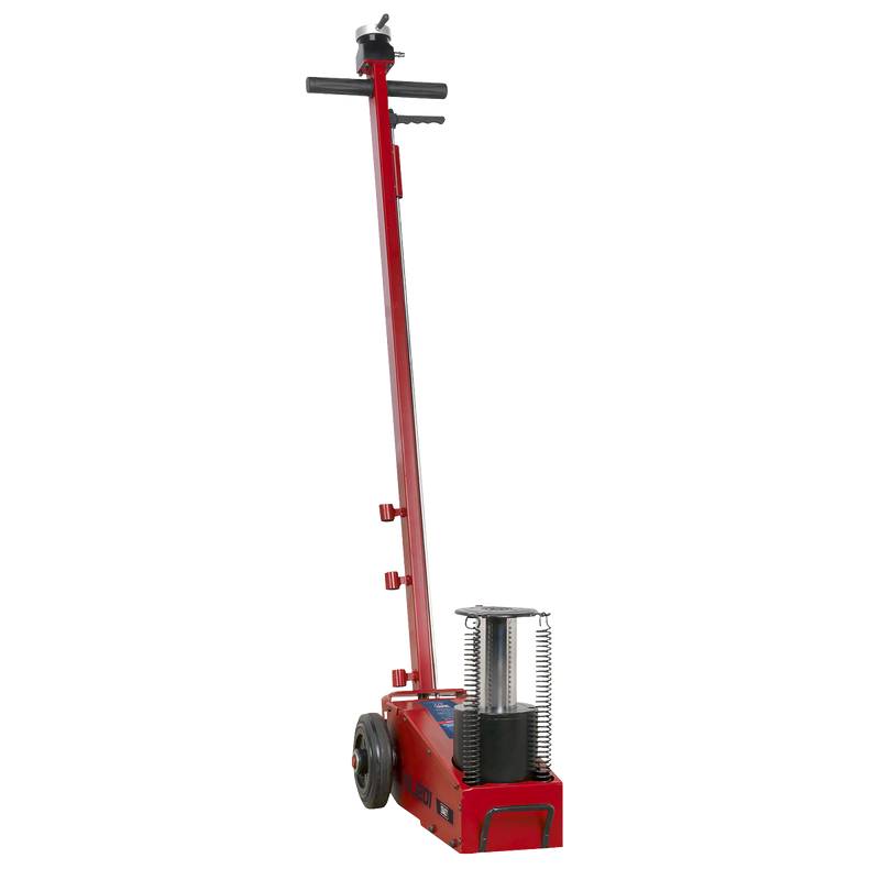 Sealey YAJ201 20tonne Air Operated Trolley Jack - Single Stage