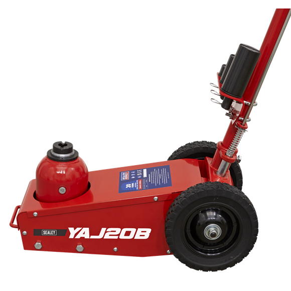 Sealey YAJ20B 20tonne Air Operated Trolley Jack - Single Stage