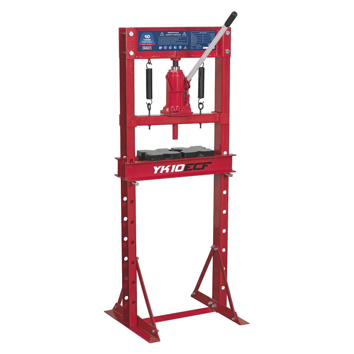 Sealey YK10ECF 10tonne Economy Floor Type Hydraulic Press