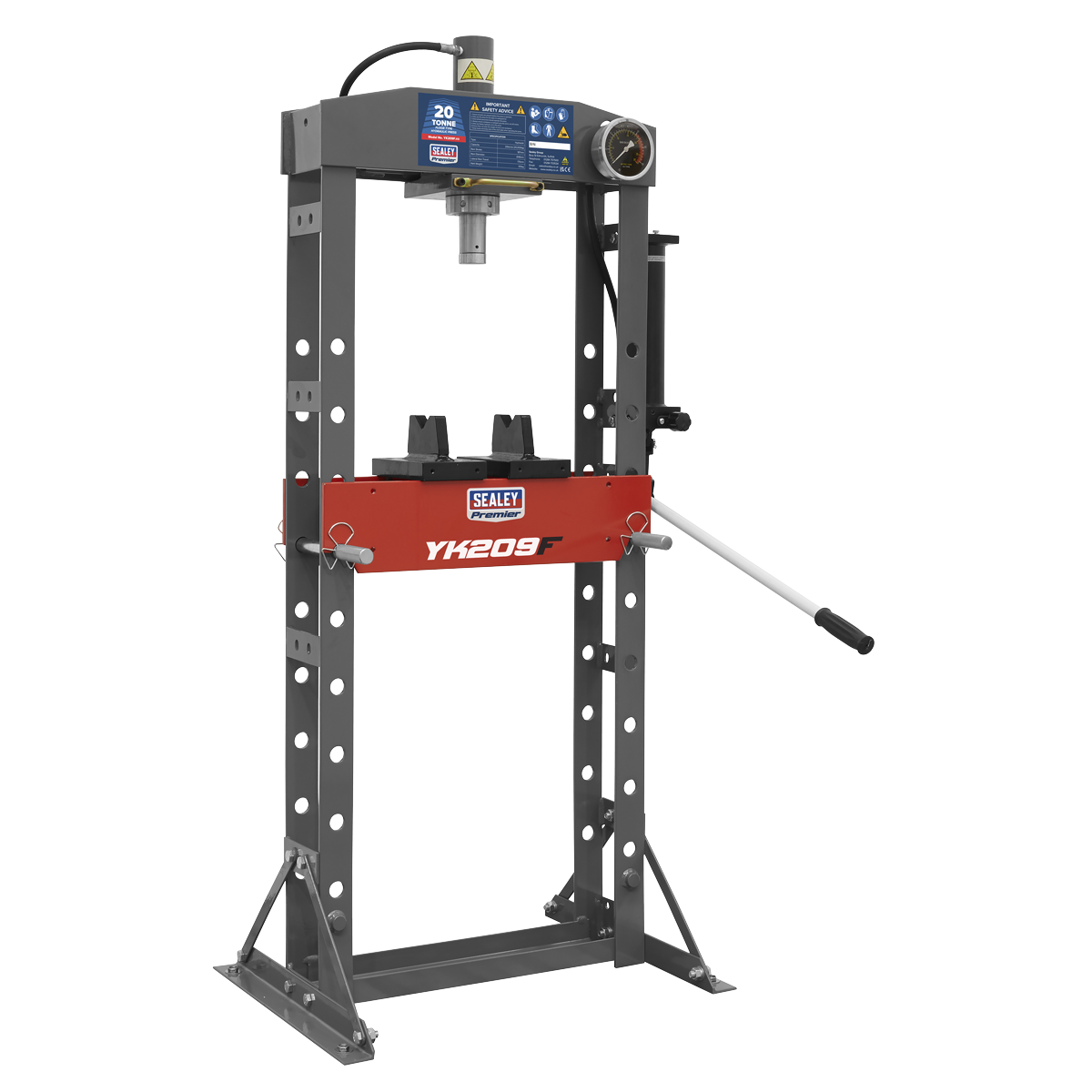 Sealey YK209F 20tonne Floor Type Hydraulic Press