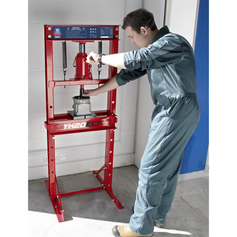 Sealey YK20ECF 20tonne Economy Floor Type Hydraulic Press