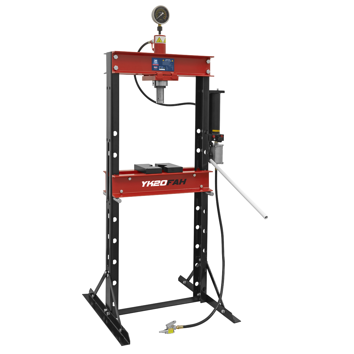 Sealey YK20FAH 20tonne Floor Type Air/Hydraulic Press