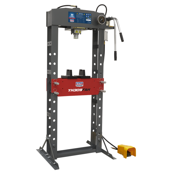 Sealey YK309FAH 30tonne Floor Type Air/Hydraulic Press with Foot Pedal
