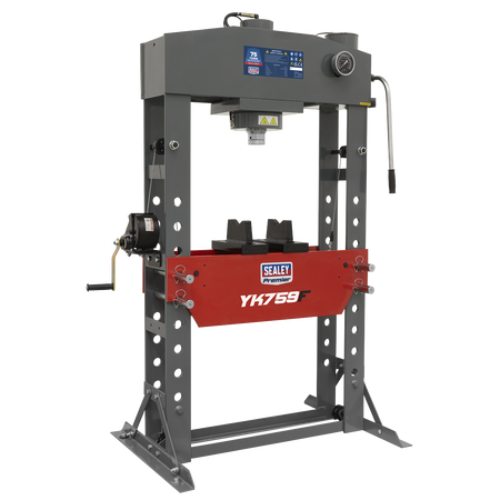 Sealey YK759F 75tonne Floor Type Hydraulic Press