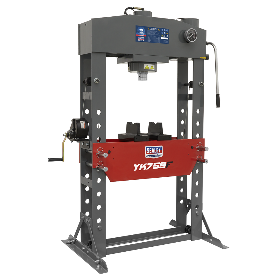 Sealey YK759F 75tonne Floor Type Hydraulic Press