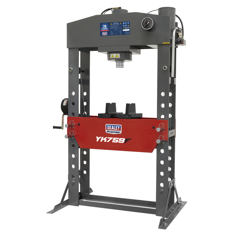 Sealey YK759F 75tonne Floor Type Hydraulic Press