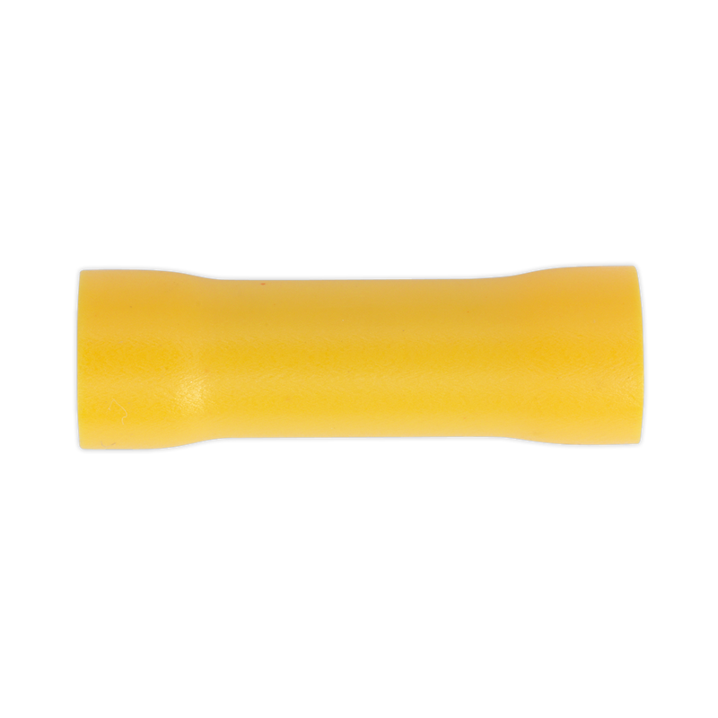 Sealey YT10 5.5mm Yellow Butt Connector Terminal - Pack of 100