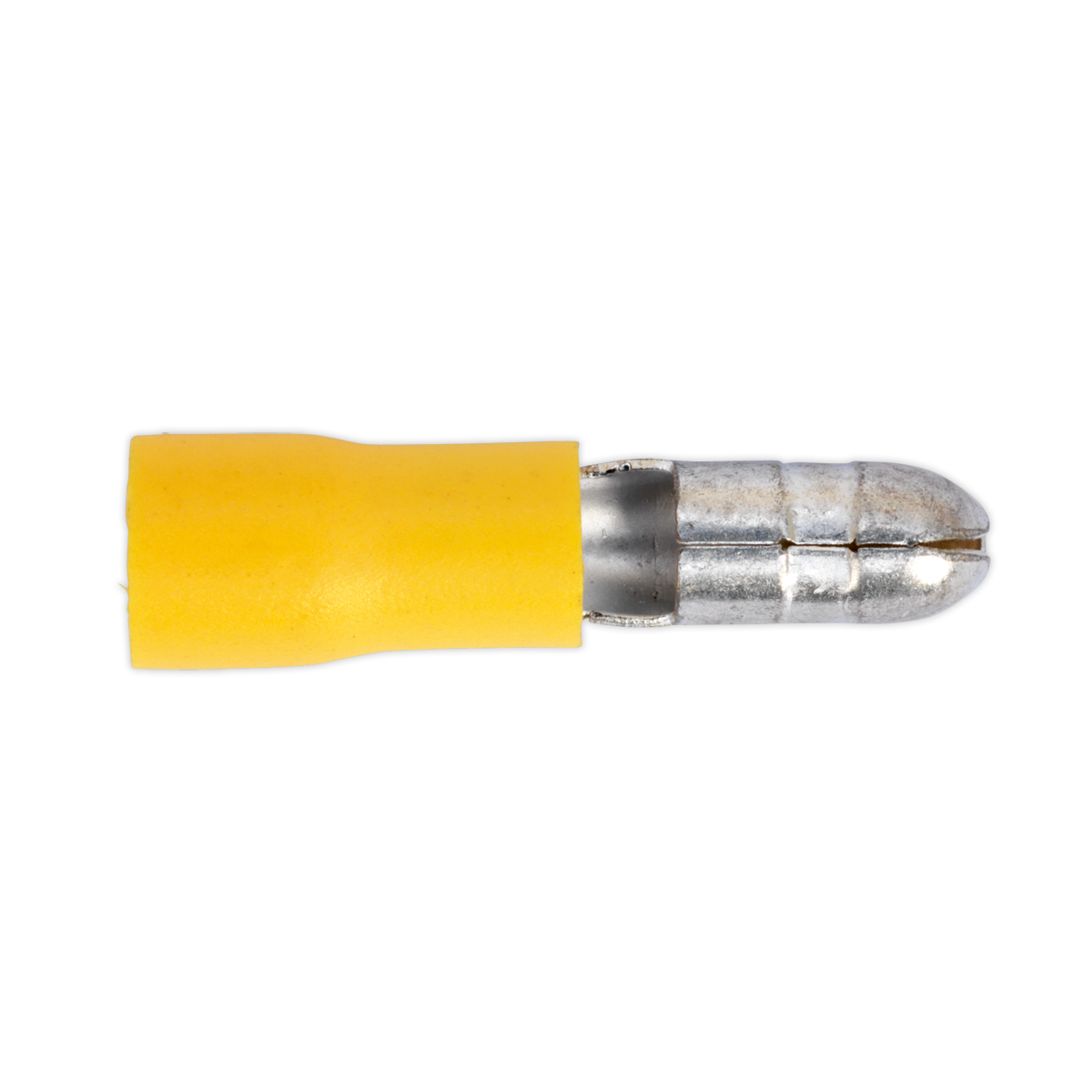 Sealey YT21 5mm Yellow Bullet Terminal - Pack of 100