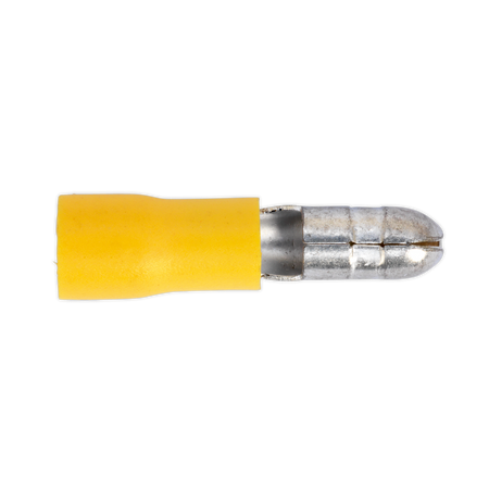 Sealey YT21 5mm Yellow Bullet Terminal - Pack of 100
