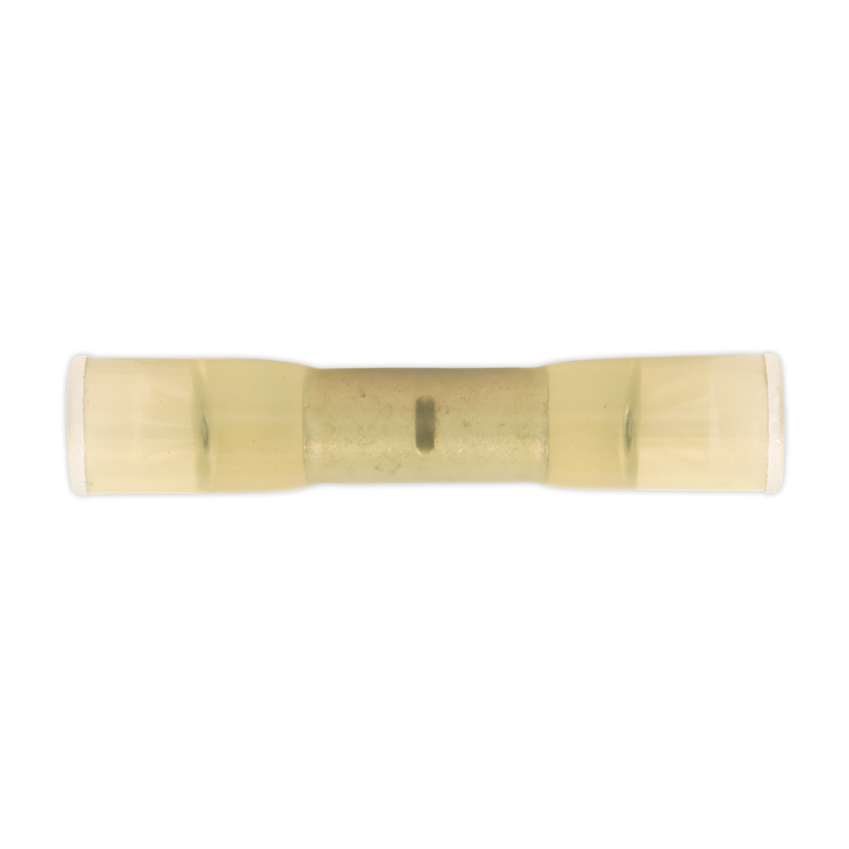 Sealey YTCS10 5.9mm Cold Seal Butt Connector Yellow - Pack of 10