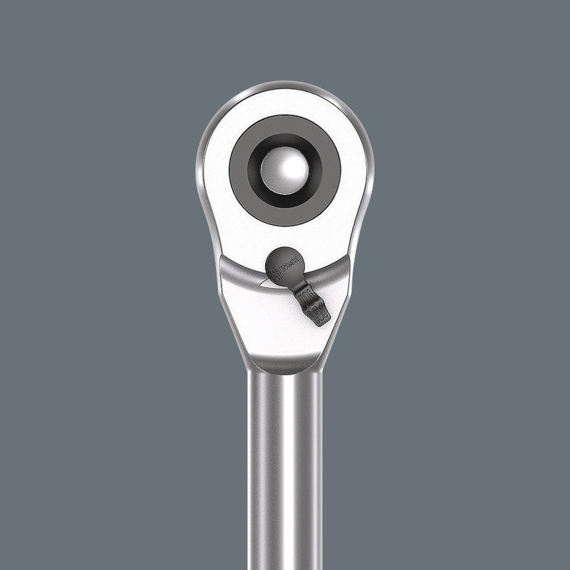 Wera 05003780001 8006 C Zyklop Hybrid Ratchet with switch lever and 1/2" drive, 1/2" x 281 mm