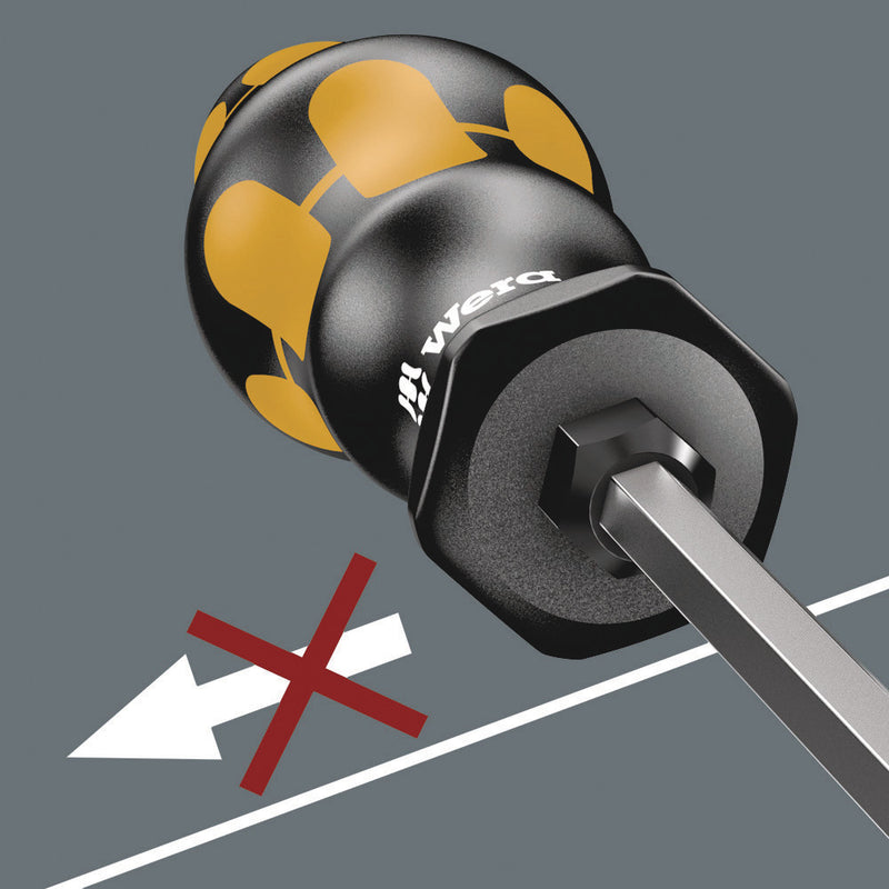 Wera 05017052001 918 SPZ Screwdriver for Pozidriv screws, PZ 2 x 100 mm