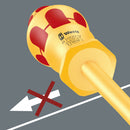 Wera 05051580001 1060 i VDE-insulated Kraftform slotted screwdriver, 0.4 x 2.5 x 80 mm